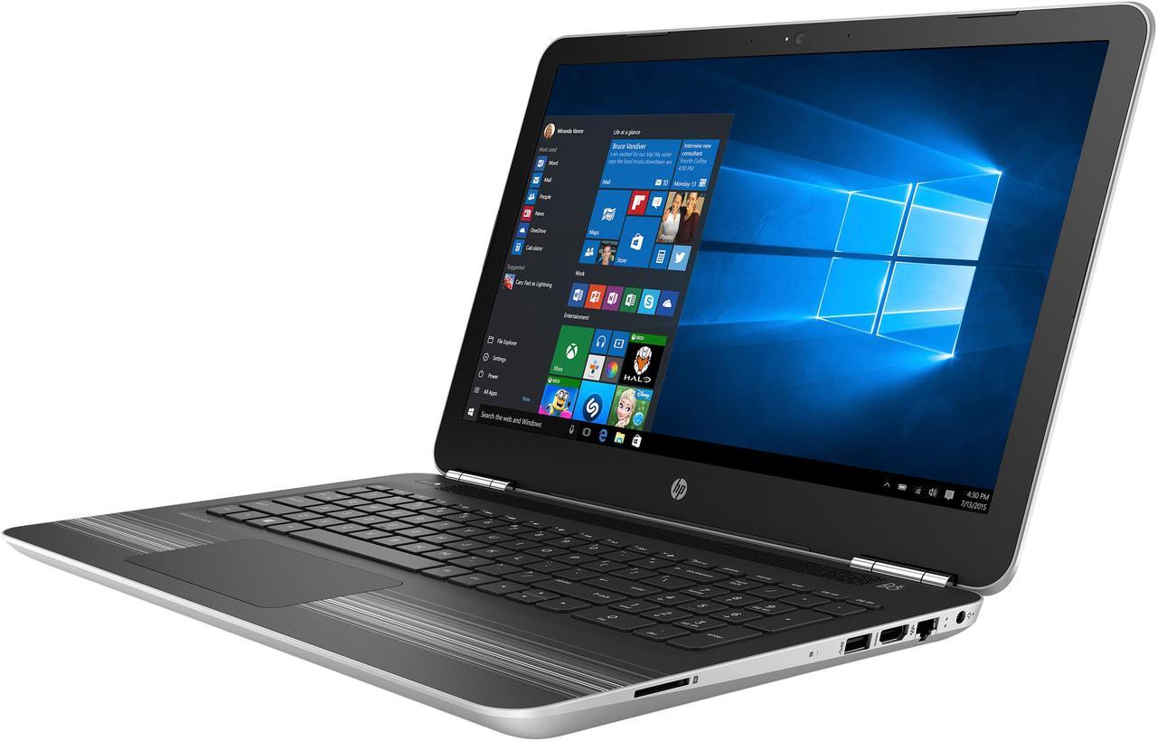 HP Bilingual Laptop Pavilion AMD A12-9700P 12GB Memory 1TB HDD AMD Radeon R7 Series 15.6" Windows 10 Home 15-aw008ca