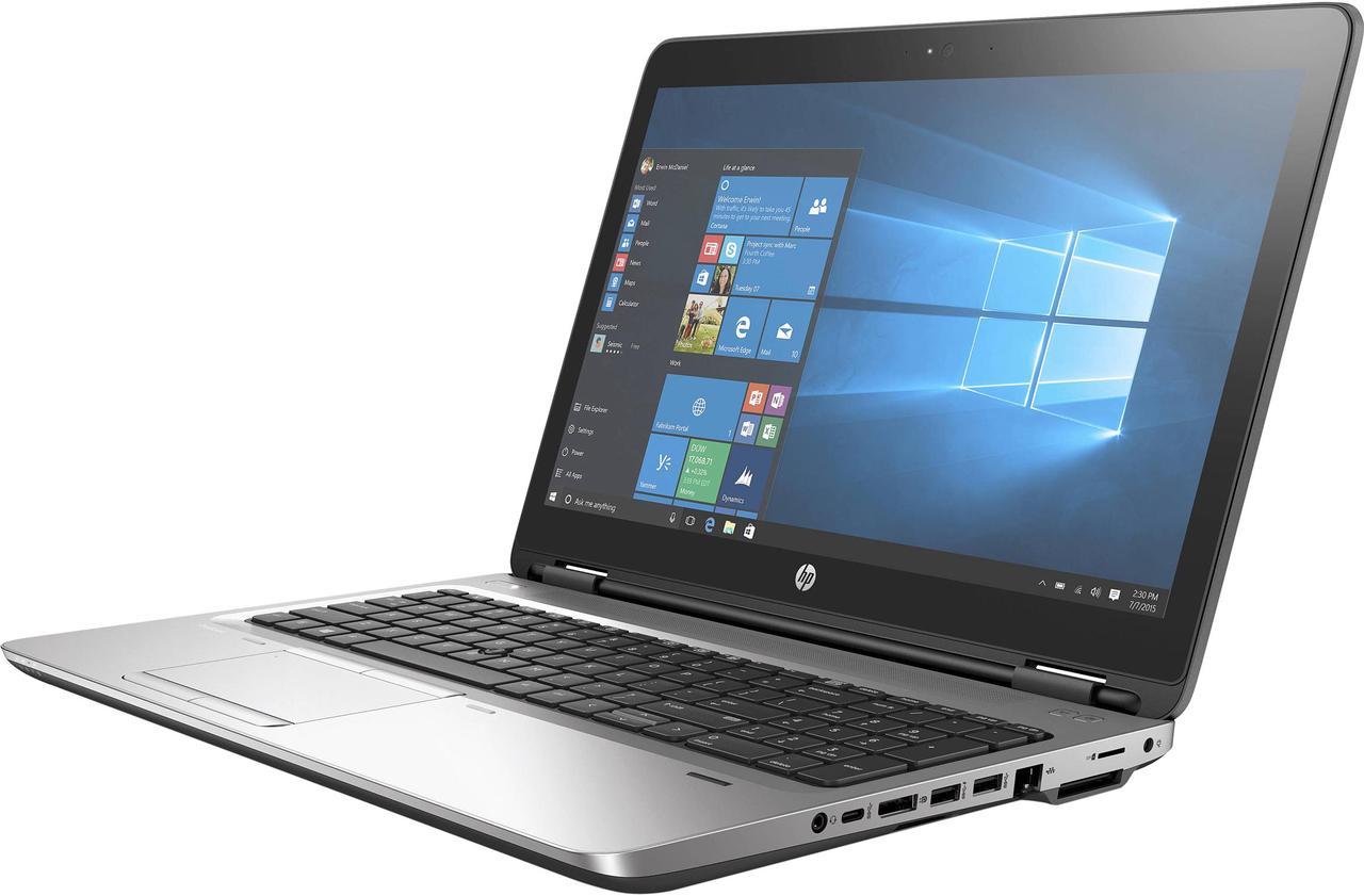 HP Laptop ProBook Intel Core i5-6200U 8GB Memory 256 GB SSD Intel HD Graphics 520 15.6" Windows 10 Pro 64-Bit 650 G2 (X9V24UT#ABA)