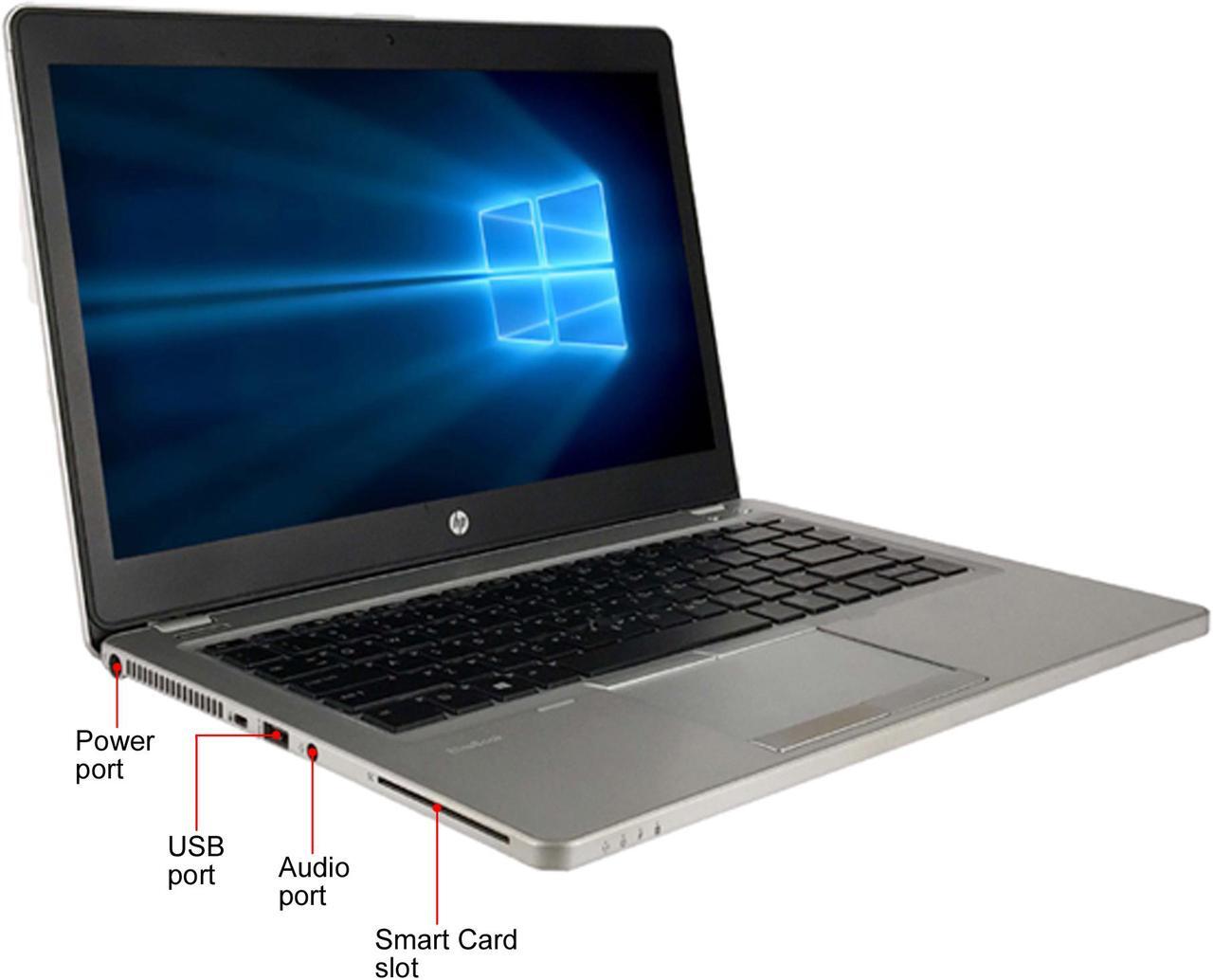 Alt view image 4 of 7 - HP Laptop EliteBook Folio Intel Core i7-4600U 8GB Memory 240 GB SSD Intel HD Graphics 4400 14.0" Non-Touch Screen Windows 10 Pro 64-bit 9480M