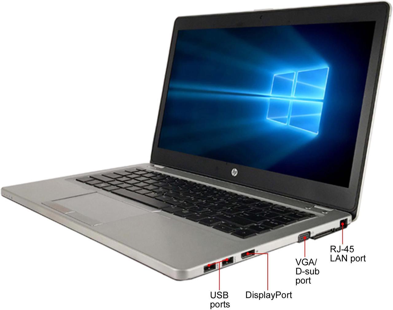 Alt view image 6 of 7 - HP Laptop EliteBook Folio Intel Core i7-4600U 8GB Memory 240 GB SSD Intel HD Graphics 4400 14.0" Non-Touch Screen Windows 10 Pro 64-bit 9480M