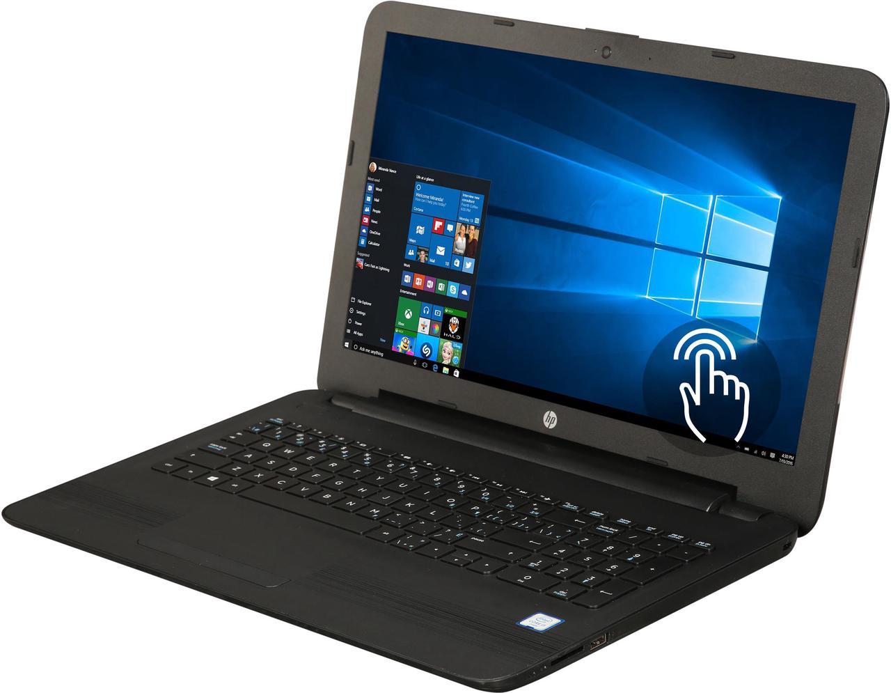 HP Laptop Intel Core i3-6100U 8GB Memory 1TB HDD Intel HD Graphics 520 15.6" Touchscreen Windows 10 Home 64-Bit 15-ay028ca