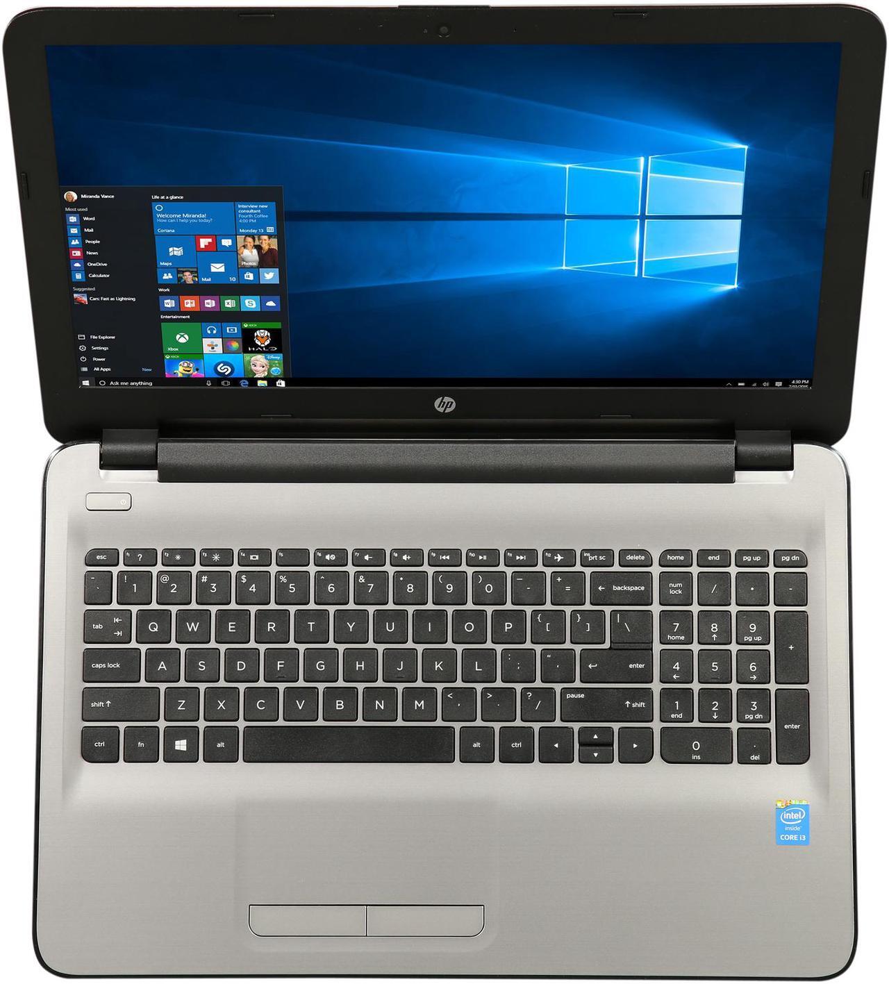 Alt view image 7 of 8 - HP Laptop Intel Core i3-5005U 6GB Memory 1TB HDD Intel HD Graphics 5500 15.6" Non-Touch Screen Windows 10 Home 64-Bit 15-ay065nr