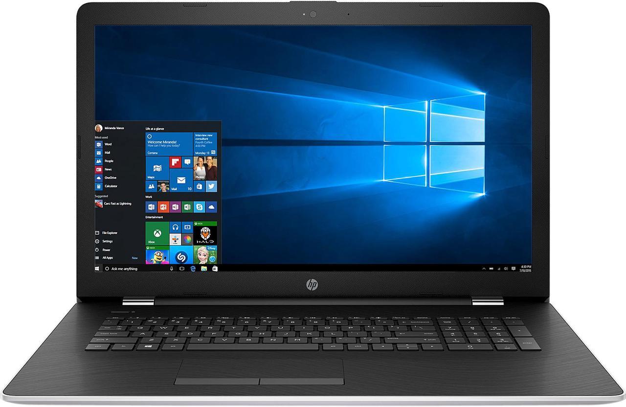 HP Bilingual Laptop Intel Pentium N3710 8GB Memory 1TB HDD Intel HD Graphics 405 17.3" Windows 10 Home 64-Bit 17-bs010ca