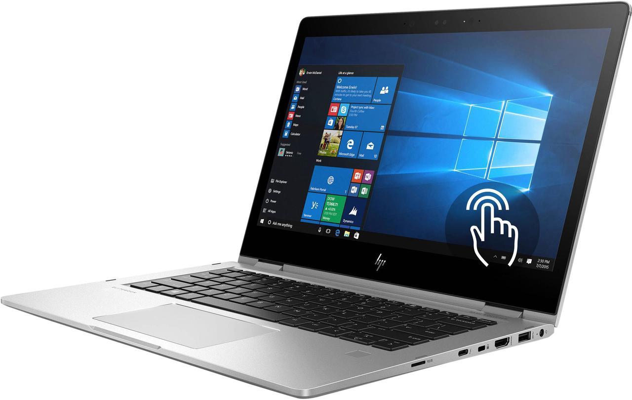 HP Laptop EliteBook x360 1030 G2 Intel Core i5 7200U (2.50 GHz) 8 GB Memory 128 GB SSD Intel HD Graphics 620 13.3" Touchscreen Windows 10 Pro 64-bit