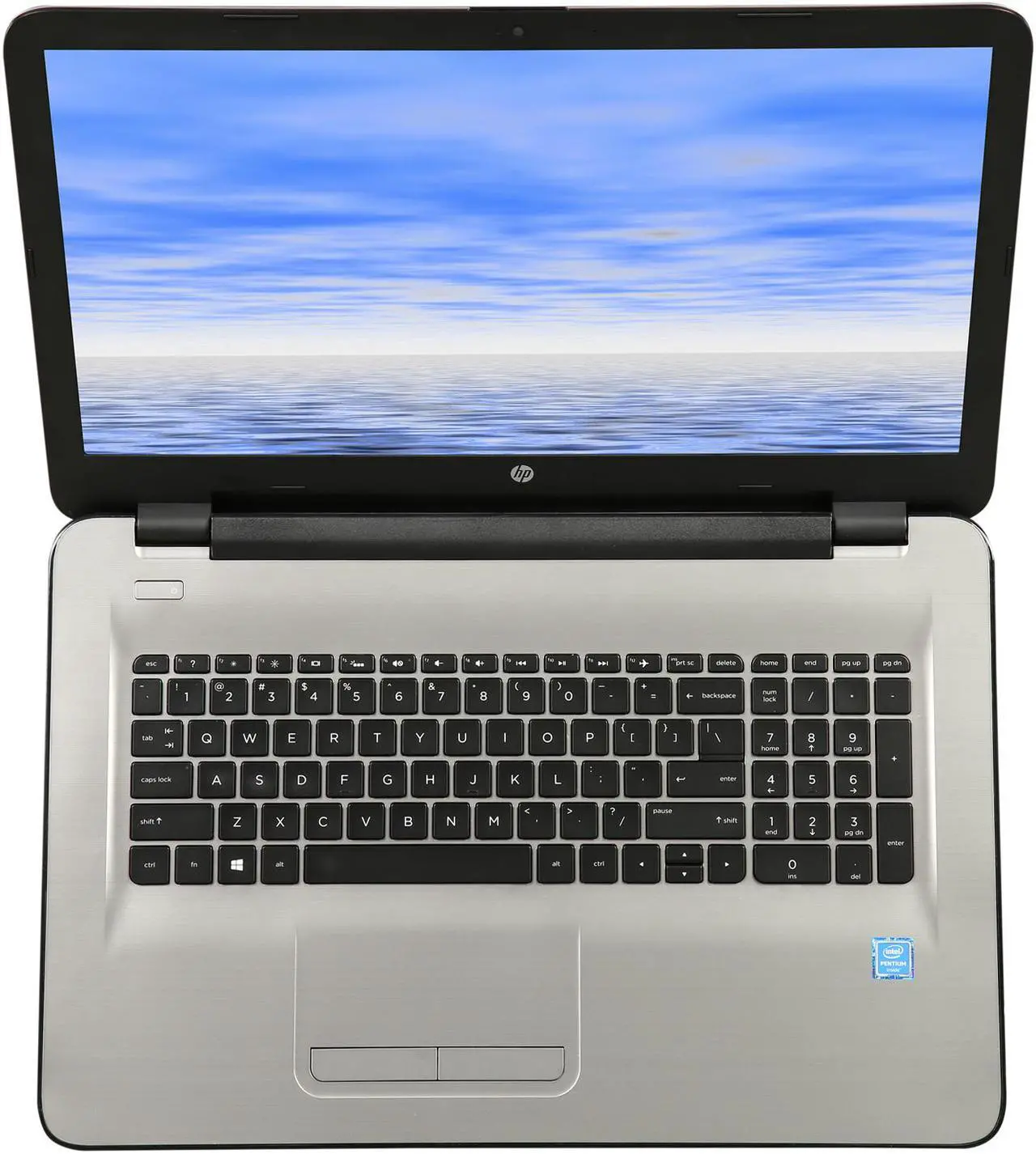 Alt view image 7 of 8 - HP Laptop Intel Pentium N3710 8GB Memory 1TB HDD Intel HD Graphics 405 17.3" Windows 10 Home 64-Bit 17-x087nr