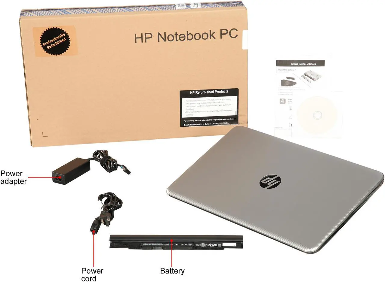 Alt view image 9 of 8 - HP Laptop Intel Pentium N3710 8GB Memory 1TB HDD Intel HD Graphics 405 17.3" Windows 10 Home 64-Bit 17-x087nr