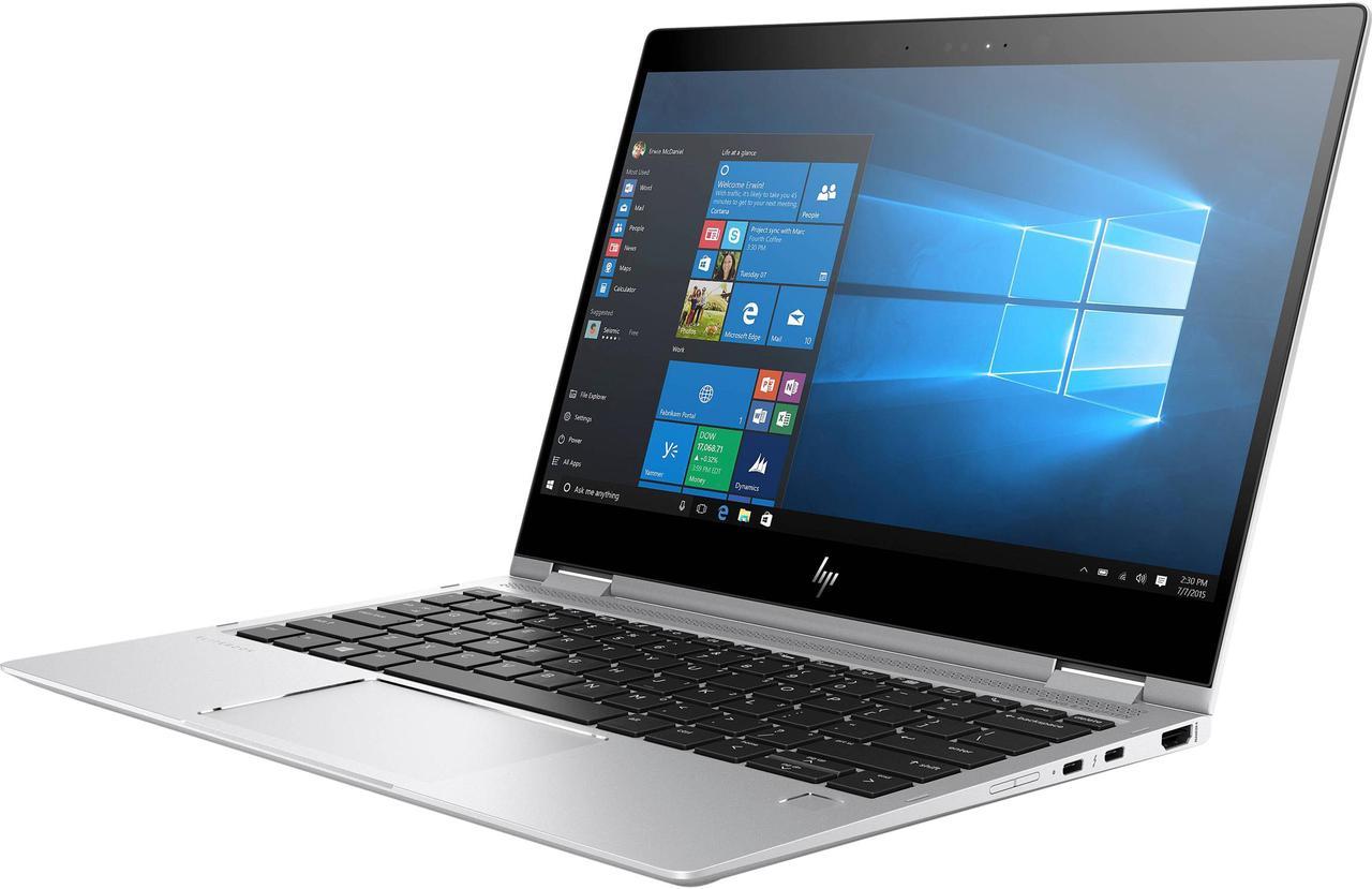 HP EliteBook 8GB Memory 128 GB SSD Intel HD Graphics 620 12.5" Touchscreen 1920 x 1080 Convertible 2-in-1 Laptop Windows 10 Pro 64-bit x360 (2UN95UT#ABA)