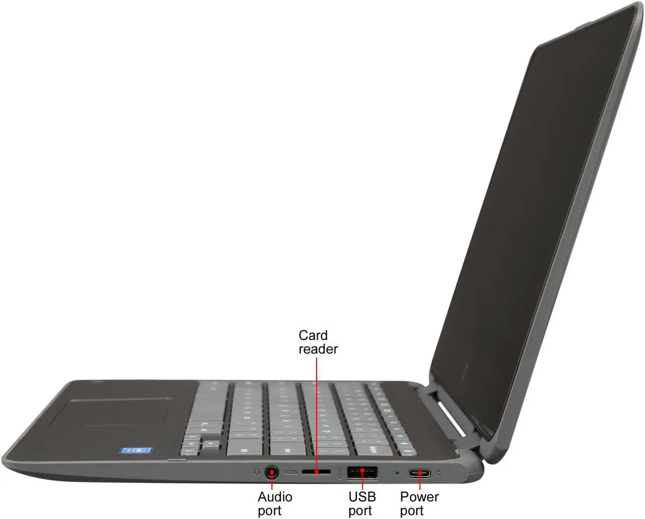 Alt view image 4 of 9 - HP Chromebook x360 Chromebook Intel Celeron N3350 4GB Memory 16 GB eMMC SSD 11.6" Touch Screen Chrome OS 11-ae027nr