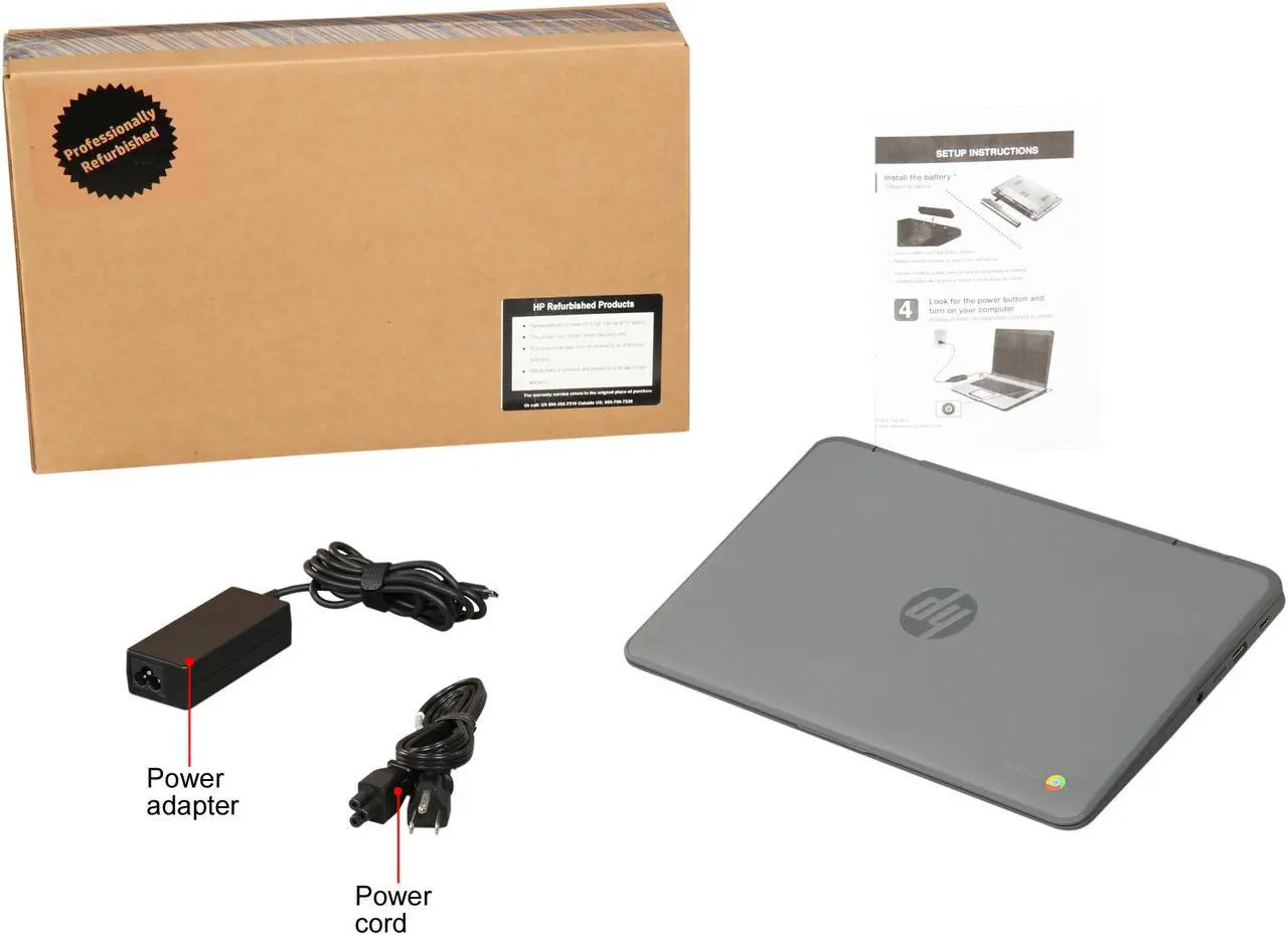 Alt view image 10 of 9 - HP Chromebook x360 Chromebook Intel Celeron N3350 4GB Memory 16 GB eMMC SSD 11.6" Touch Screen Chrome OS 11-ae027nr