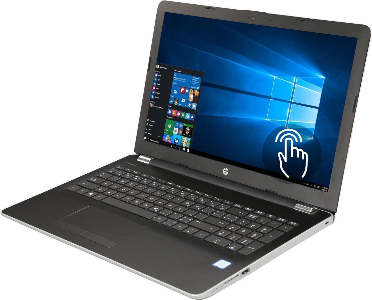 HP Grade A Laptop Intel Core i3-6006U 8GB Memory 1TB HDD 15.6" Touchscreen Windows 10 Home 64-Bit 15-bs023ca