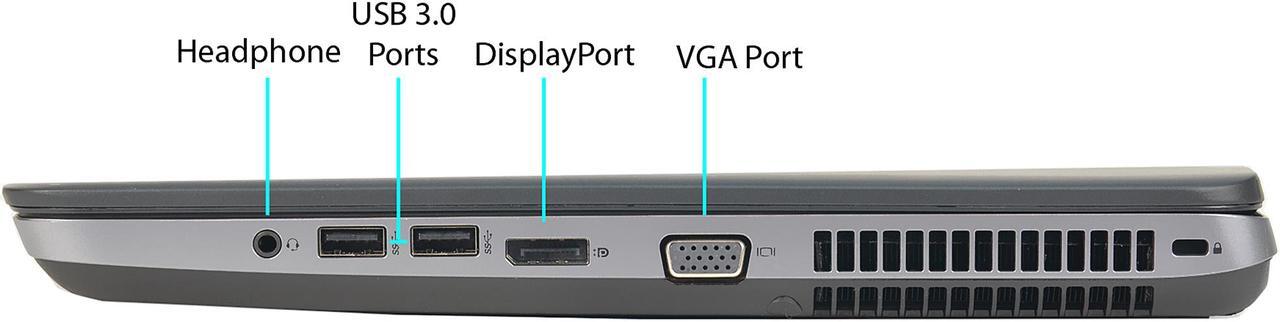 Alt view image 2 of 4 - HP Grade A Laptop ProBook Intel Core i5-4300M 4GB Memory 500GB HDD 15.6" Windows 10 Pro 64-Bit 650 G1