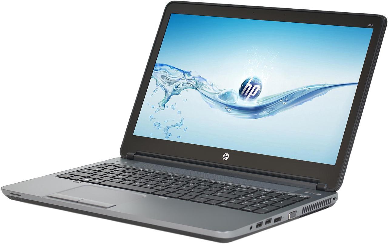 Main image of HP Grade A Laptop ProBook Intel Core i5-4300M 4GB Memory 500GB HDD 15.6" Windows 10 Pro 64-Bit 650 G1