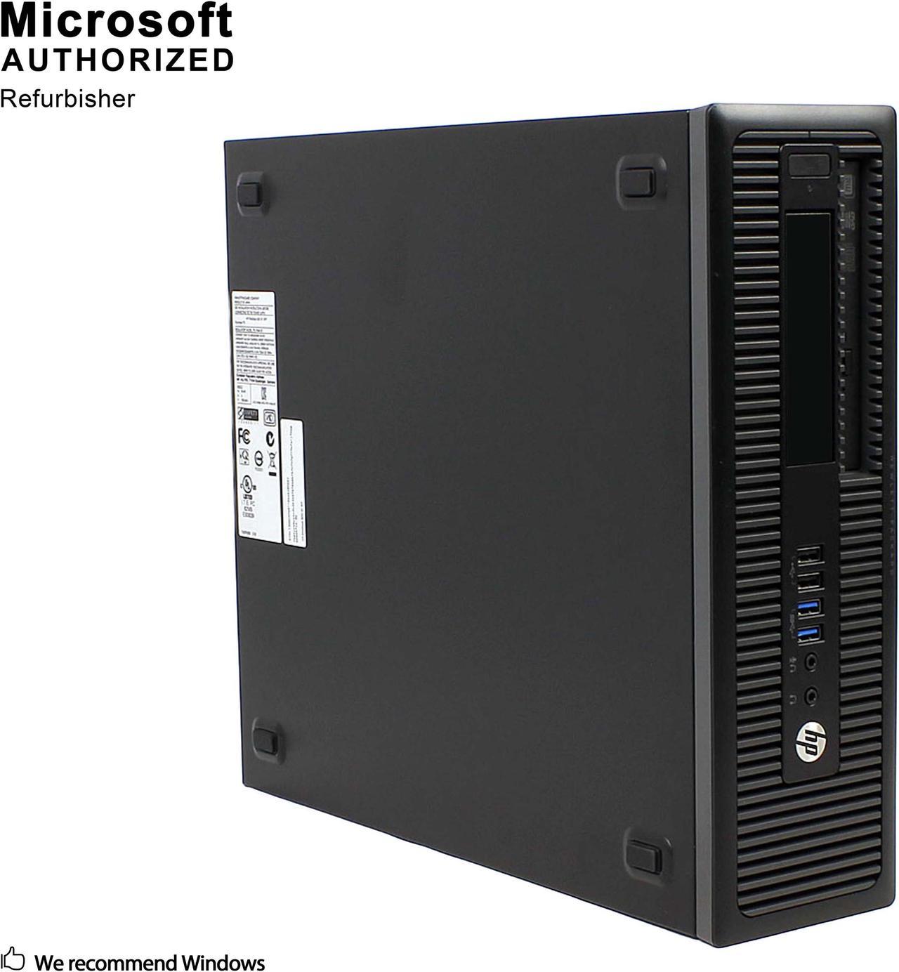 Certified Refurbished HP ProDesk 800G1 Small Form Factor Intel Core i5 4570 3.20 GHz / 12 GB DDR3 / 512GB SSD / DVD / USB WIFI Adapter / USB Bluetooth 4.0 Adapter / Windows 10 Professional 64 Bit / 1 Year Warranty