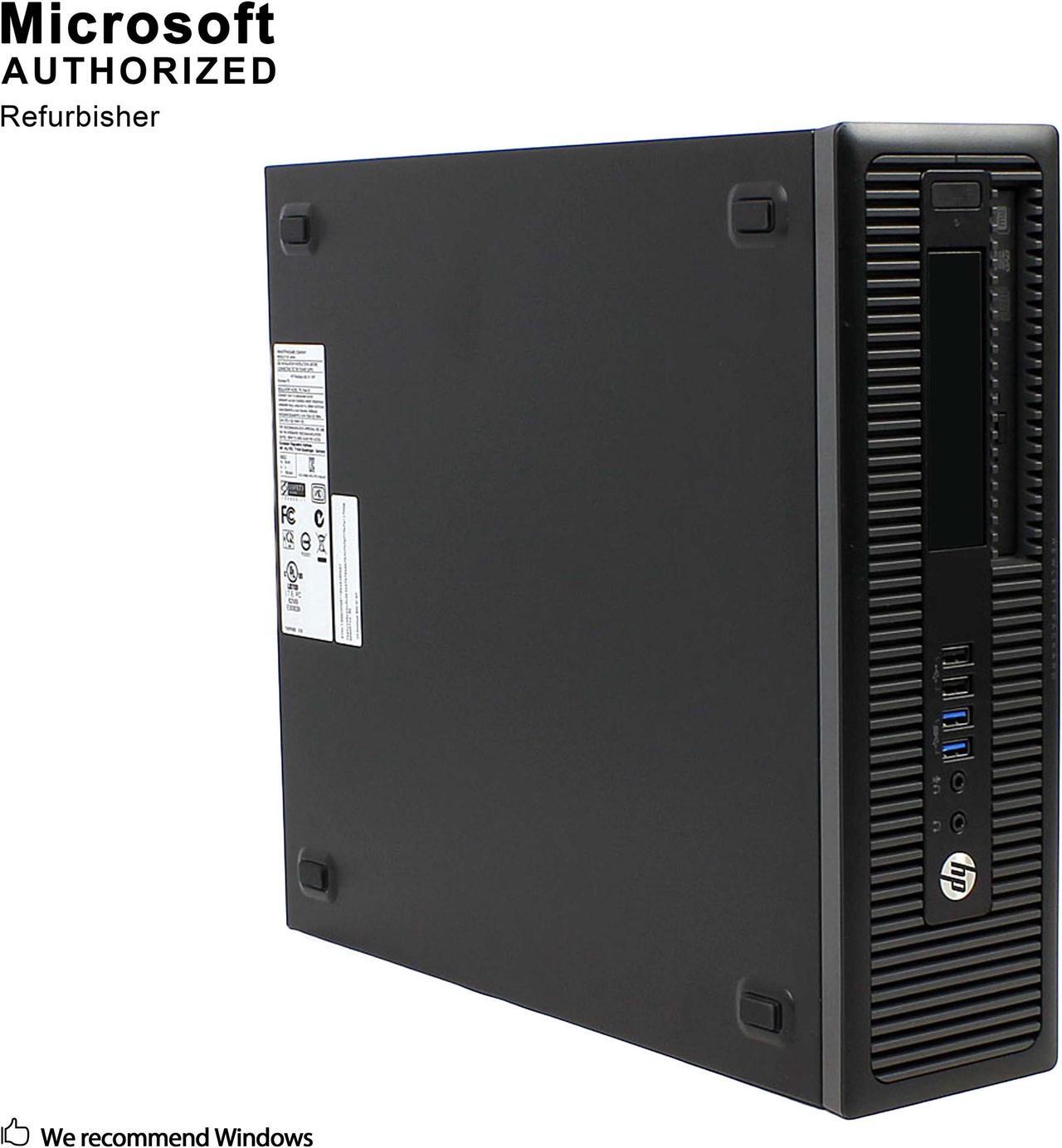Main image of Certified Refurbished HP EliteDesk 800 G1 Small Form Factor Intel Core i5 4570 3.20 GHz / 16 GB DDR3 / Brand New 360 GB SSD / DVD / USB WIFI Adapter / USB Bluetooth 4.0 Adapter / Windows 10 Pro 64-bit