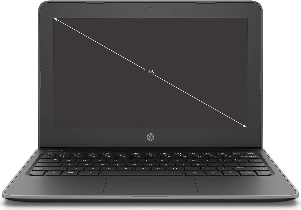 Alt view image 3 of 15 - HP Laptop Stream Intel Celeron N4000 4GB Memory 128 GB SSD Intel UHD Graphics 600 11.6" Non-Touch Screen Windows 10 Pro 5VD62UT#ABA