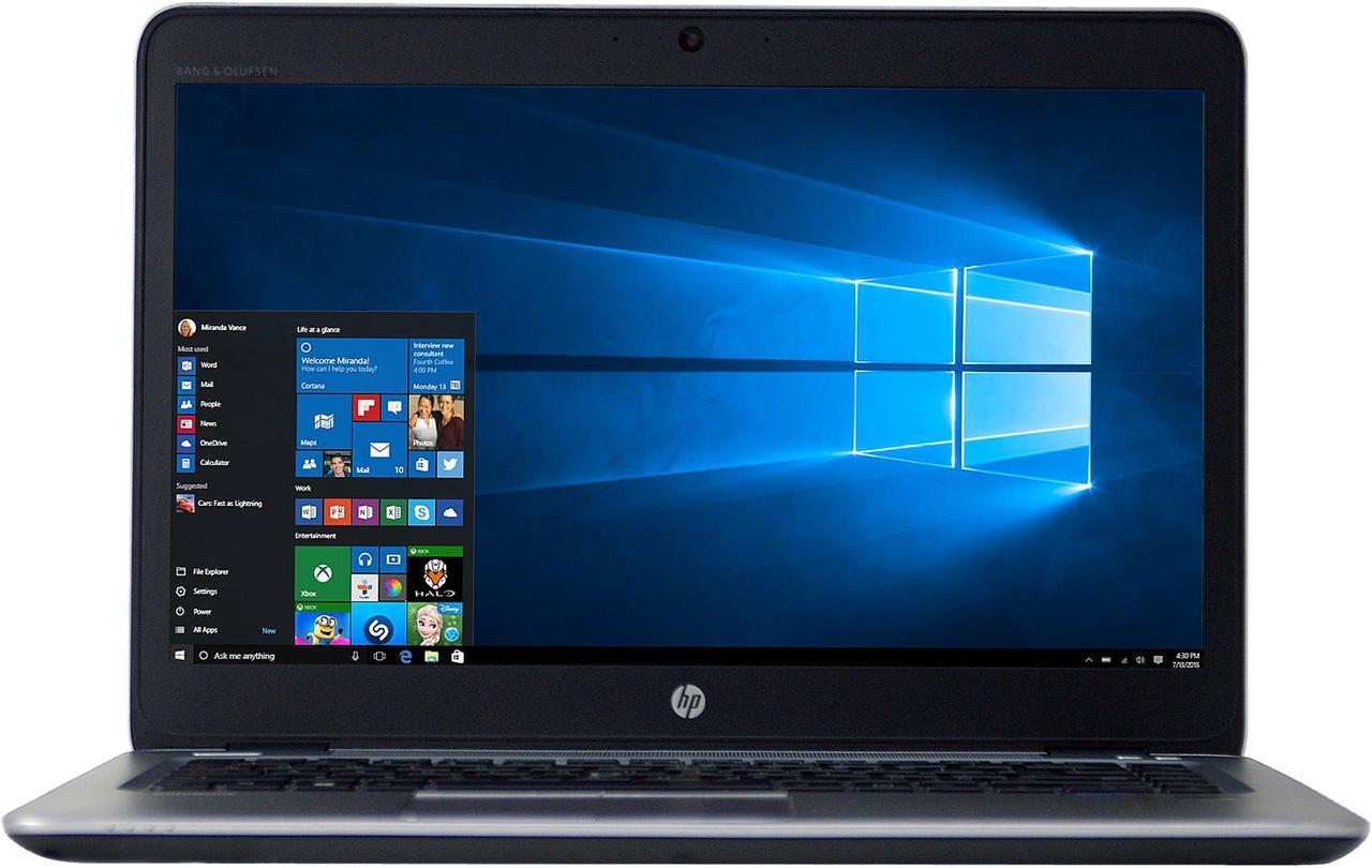 HP Laptop Intel Core i5-6300U 8GB Memory 256 SSD 14.0" Windows 10 840 G3