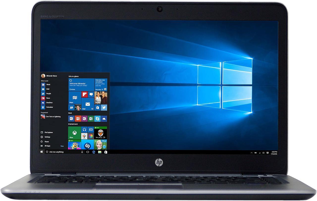 HP Laptop Intel Core i5-6300U 8GB Memory 480 SSD Intel HD Graphics 14.0" Windows 10 840 G3