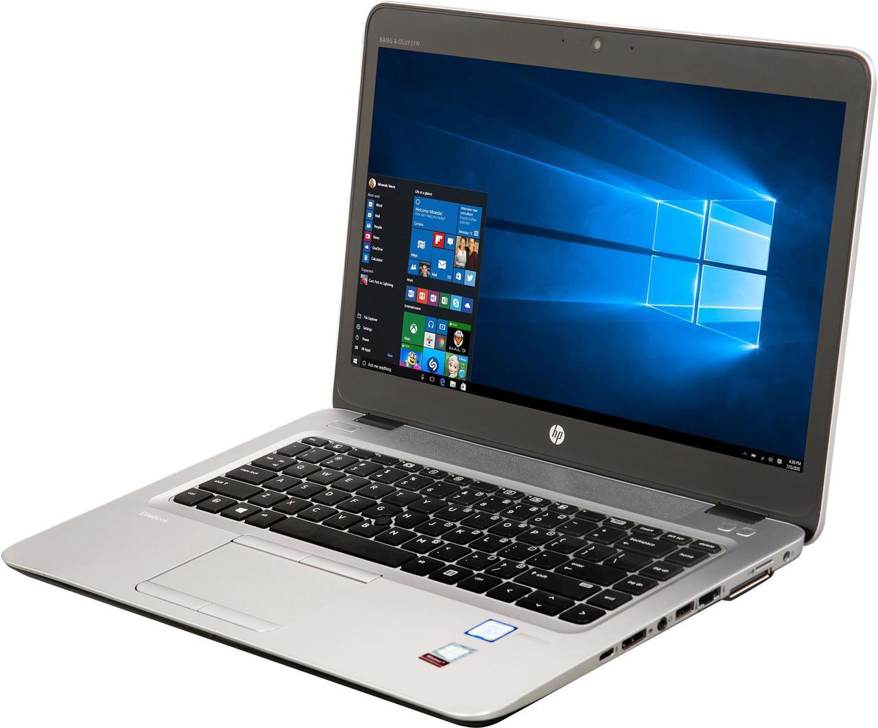 HP Grade A Laptop EliteBook Intel Core i5-7300U 8GB Memory 512 GB SSD Intel HD Graphics 620 14.0" Windows 10 Pro 64-bit 840 G4