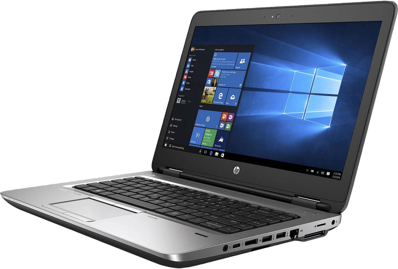 HP Grade A Laptop ProBook Intel Core i5-6300U 8GB Memory 256 GB SSD Intel HD Graphics 520 14.0" Windows 10 Home 64-bit 640 G2