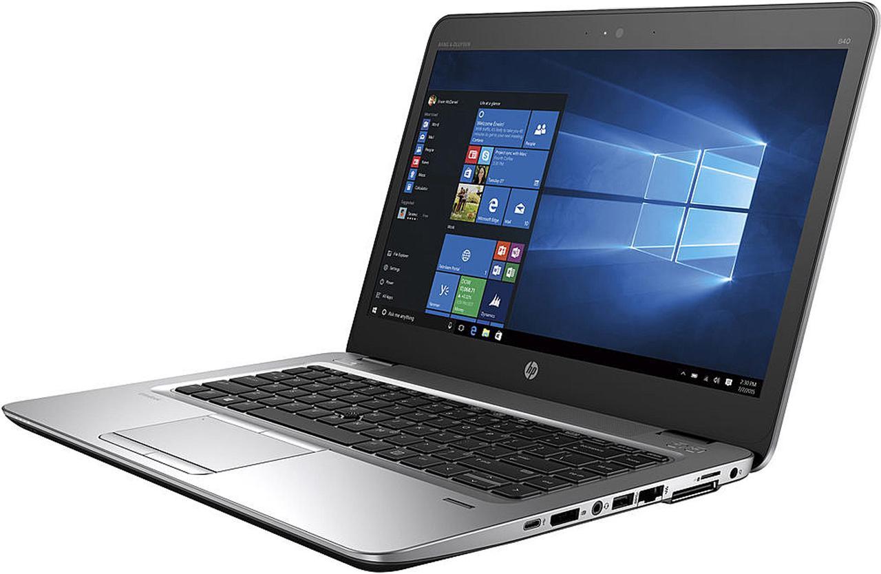 HP Grade A Laptop EliteBook Intel Core i7-6600U 16GB Memory 256 GB SSD Intel HD Graphics 520 14.0" Windows 10 Home 64-bit Multi-language 840 G3