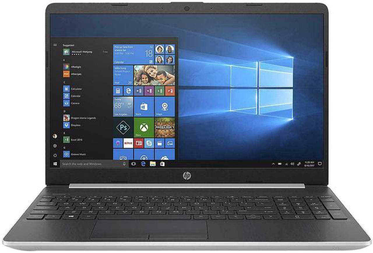 Main image of HP Laptop Intel Core i3-8145U 4GB Memory 128 GB SSD Intel UHD Graphics 620 15.6" Non-Touch Screen Windows 10 Home 64-bit 15-DW0082CL