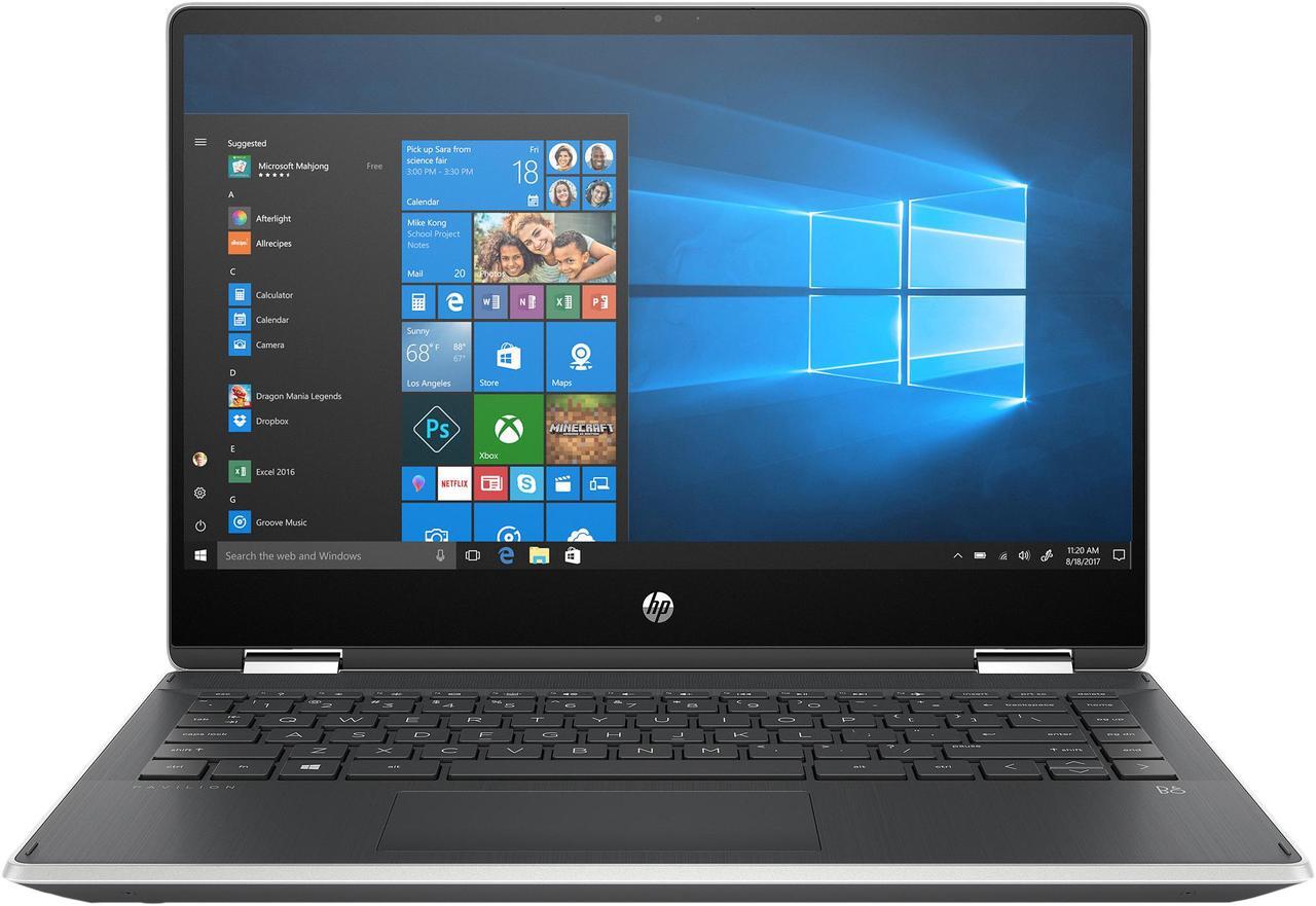 Alt view image 3 of 6 - HP Pavilion x360 Intel Core i5-1035G1 8GB Memory 256 GB PCIe SSD Intel UHD Graphics 14.0" Touch Screen 1366 x 768 Convertible 2-in-1 Laptop Windows 10 Home 64-bit 14-dh2075nr