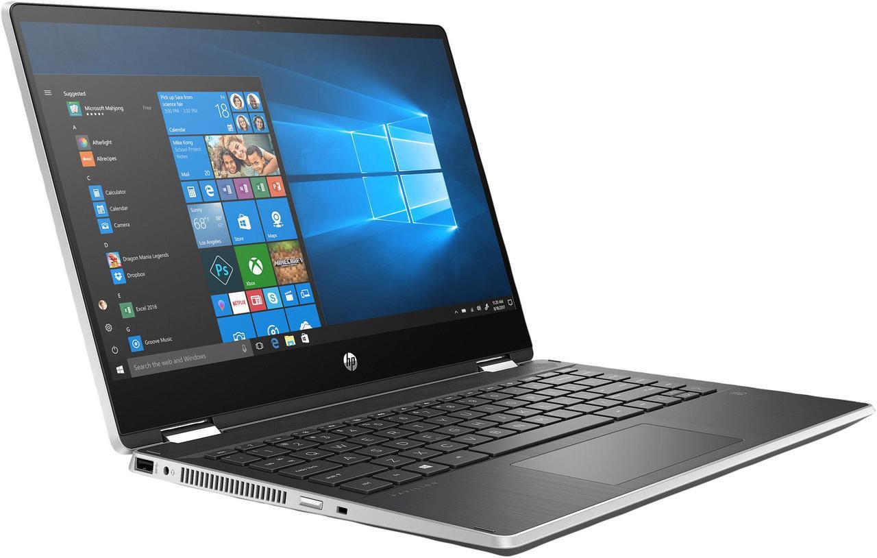 Alt view image 4 of 6 - HP Pavilion x360 Intel Core i5-1035G1 8GB Memory 256 GB PCIe SSD Intel UHD Graphics 14.0" Touch Screen 1366 x 768 Convertible 2-in-1 Laptop Windows 10 Home 64-bit 14-dh2075nr