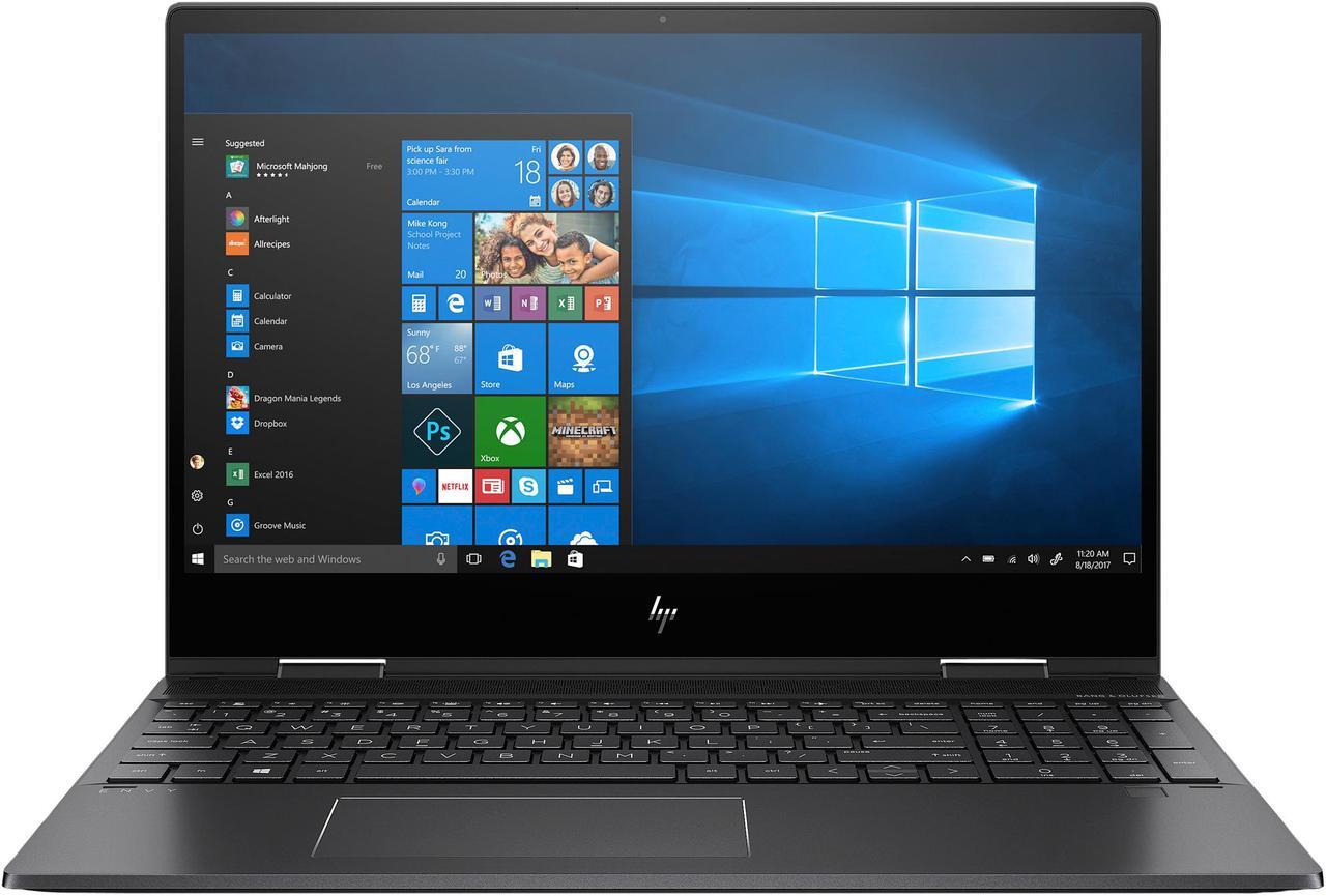 Alt view image 3 of 9 - HP ENVY x360 AMD Ryzen 5 4500U 16GB Memory 256 GB PCIe SSD AMD Radeon Graphics 15.6" Touch Screen 1920 x 1080 Convertible 2-in-1 Laptop Windows 10 Home 64-bit 15-ds1077nr