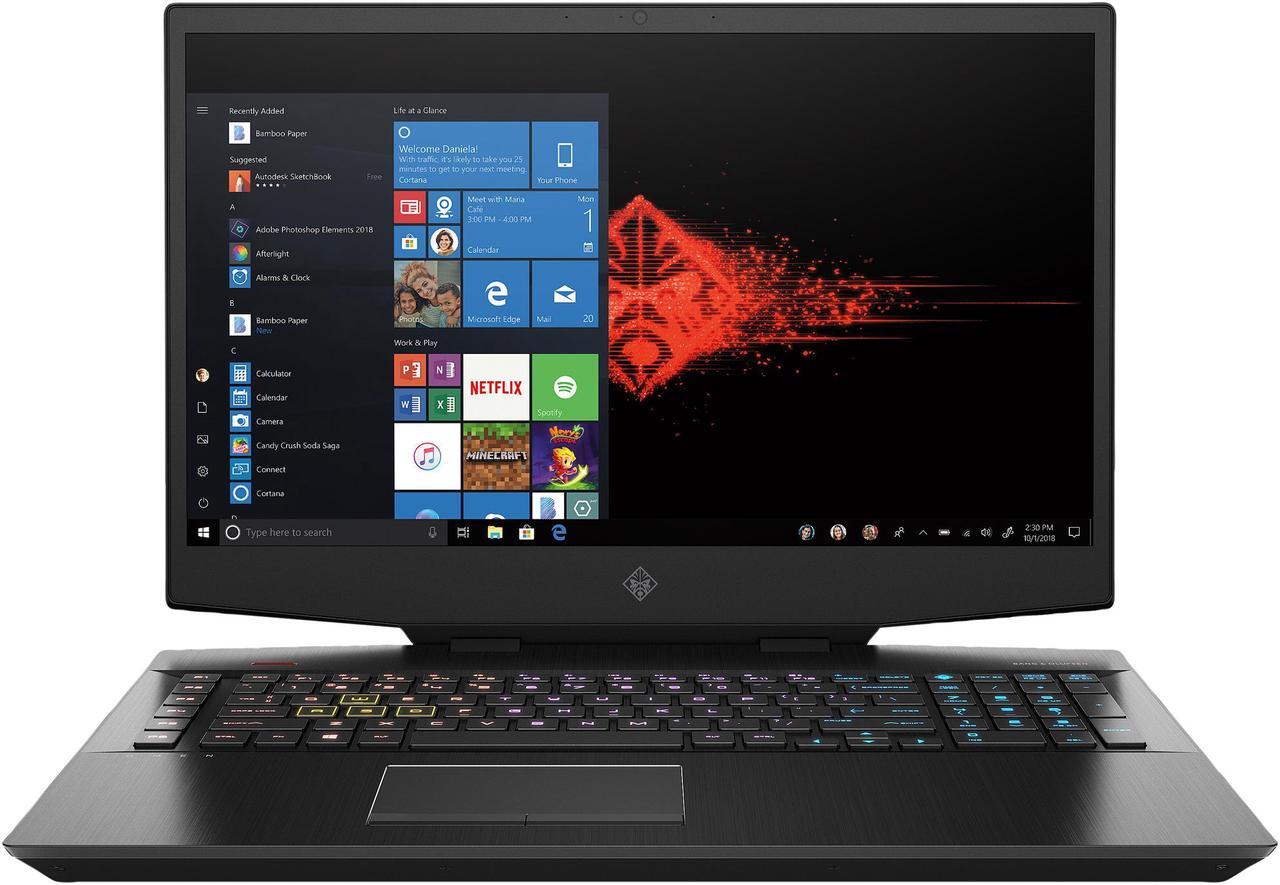 Main image of HP OMEN 17 (2020) - 17.3" FHD - Intel Core i7-10750H - GeForce GTX 1660 Ti - 16 GB Memory - 512 GB SSD + 1 TB HDD - Gaming Laptop (17-cb1072nr)