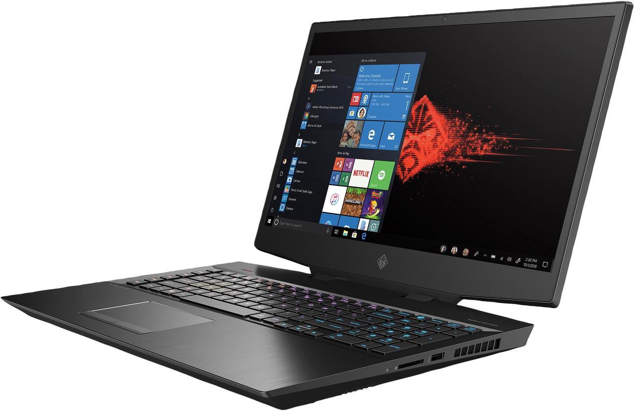 Alt view image 3 of 7 - HP OMEN 17 (2020) - 17.3" FHD - Intel Core i7-10750H - GeForce GTX 1660 Ti - 16 GB Memory - 512 GB SSD + 1 TB HDD - Gaming Laptop (17-cb1072nr)