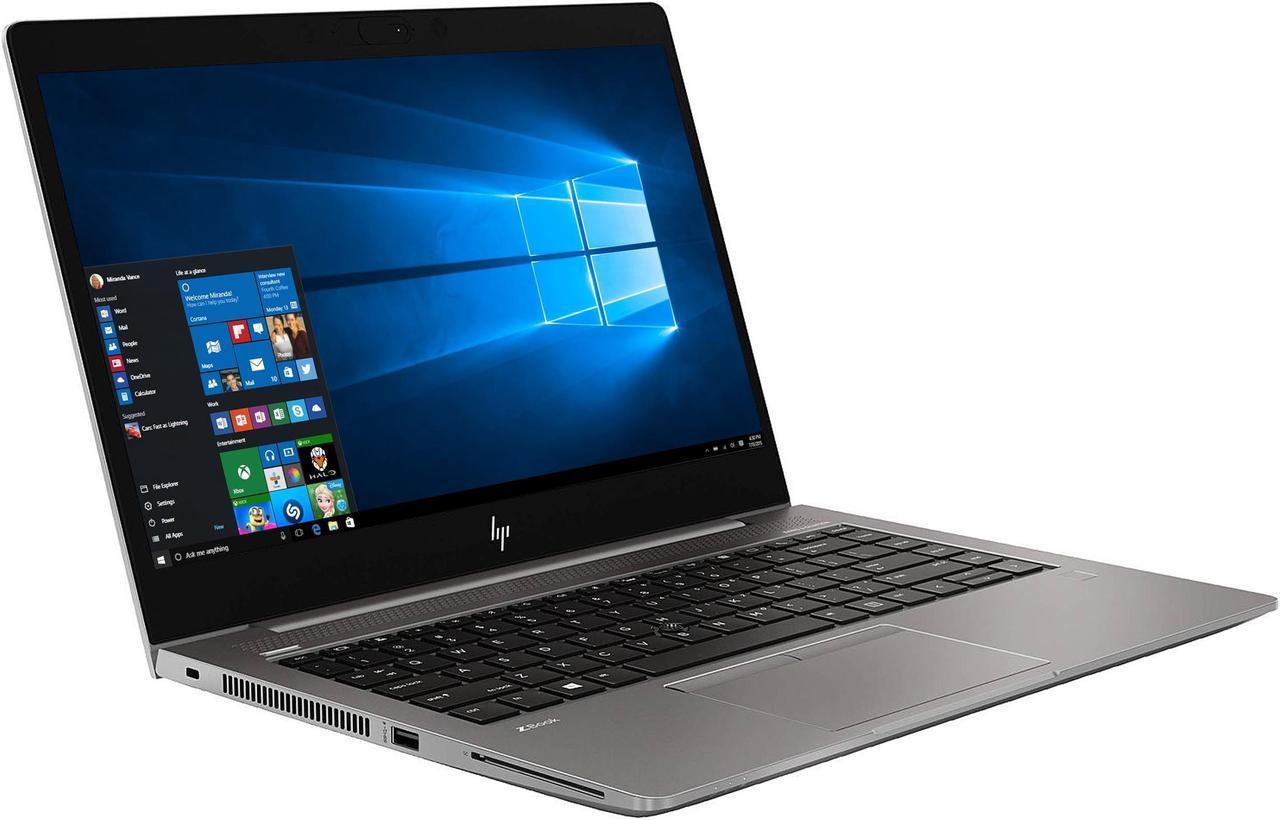 HP Laptop ZBook 14u G6 Intel Core i5-8265U 8GB Memory 256 GB PCIe SSD Intel UHD Graphics 620 14.0" Windows 10 Pro 7ZC47UT#ABL