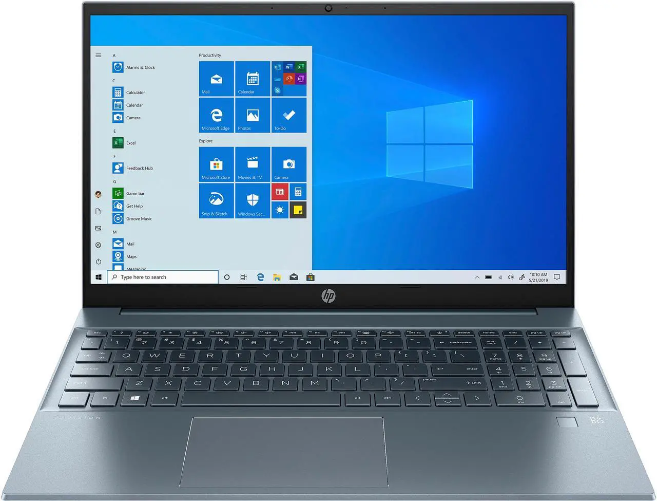 Main image of HP Laptop Pavilion Intel Core i7-1165G7 16GB Memory 512 GB PCIe SSD Intel Iris Xe Graphics 15.6" Touch Screen Windows 10 Home 64-bit 15-eg0073cl