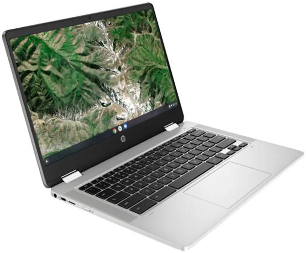 Alt view image 4 of 11 - HP Chromebook x360 14a-ca0010nr Intel Celeron N4020 (1.10 GHz) 4 GB LPDDR4 Memory 32 GB eMMC 14.0" Touchscreen Chrome OS