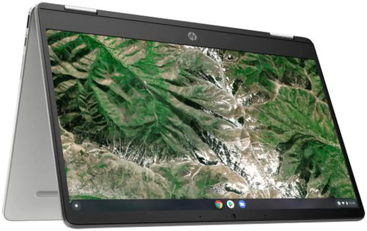 Alt view image 5 of 11 - HP Chromebook x360 14a-ca0010nr Intel Celeron N4020 (1.10 GHz) 4 GB LPDDR4 Memory 32 GB eMMC 14.0" Touchscreen Chrome OS