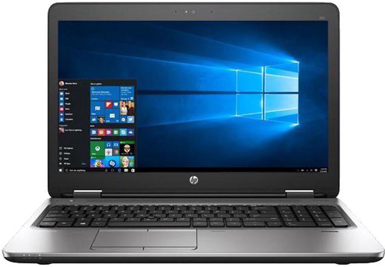 Main image of HP Laptop ProBook Intel Core i5-6200U 8GB Memory 256 GB SSD Intel HD Graphics 520 15.6" Non-Touch Screen Windows 10 Pro 64-bit 650 G2