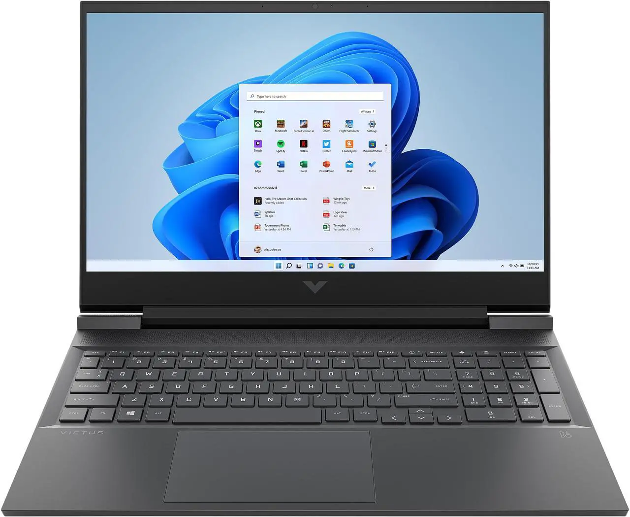 Main image of HP Victus - 16.1" GeForce RTX 3060 Laptop GPU - Intel Core i7-12700H  - 16GB Memory - 512 GB PCIe SSD - Windows 11 Home 64-bit - Gaming Laptop - 144 Hz IPS (16-d1010nr )
