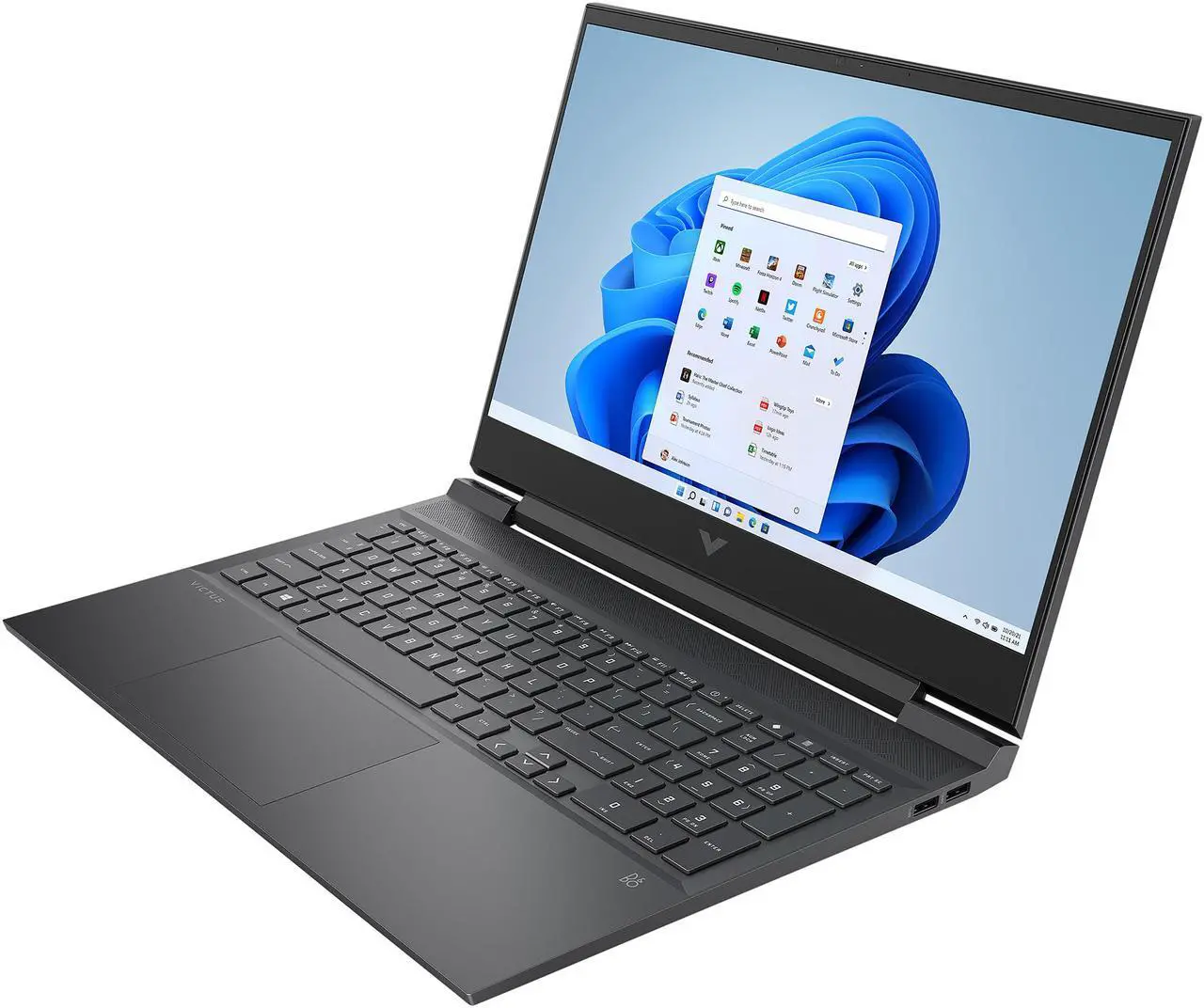 Alt view image 3 of 10 - HP Victus - 16.1" GeForce RTX 3060 Laptop GPU - Intel Core i7-12700H  - 16GB Memory - 512 GB PCIe SSD - Windows 11 Home 64-bit - Gaming Laptop - 144 Hz IPS (16-d1010nr )