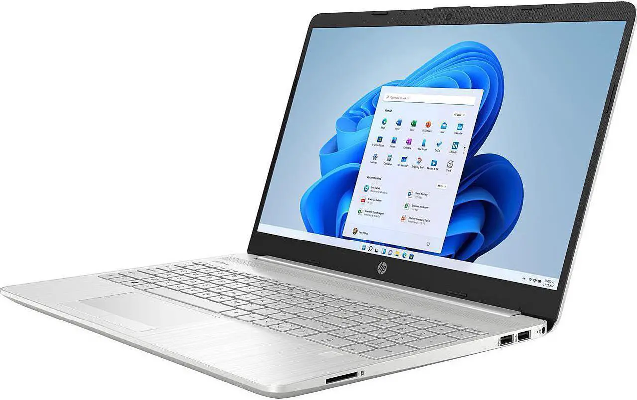 Main image of HP Laptop Intel Core i5-1135G7 8GB Memory 256 GB PCIe SSD Intel Iris Xe Graphics 15.6" Non-Touch Screen Windows 11 Home 64-bit 15-dw3365st