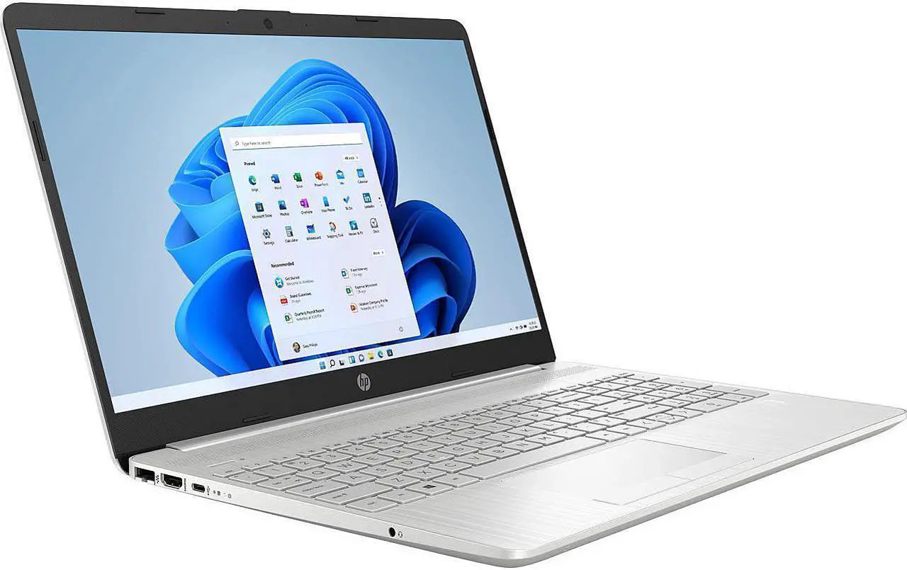 Alt view image 2 of 5 - HP Laptop Intel Core i5-1135G7 8GB Memory 256 GB PCIe SSD Intel Iris Xe Graphics 15.6" Non-Touch Screen Windows 11 Home 64-bit 15-dw3365st
