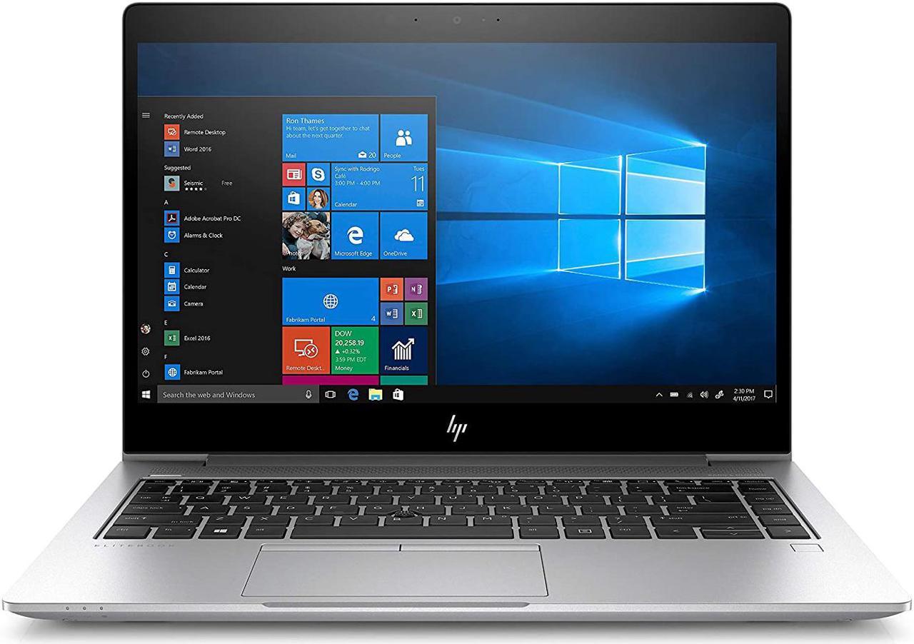 HP Grade A Laptop EliteBook Intel Core i7-8665U 16GB Memory 512 GB SSD Intel UHD Graphics 14.0" Windows 11 Pro 64-bit 840 G6