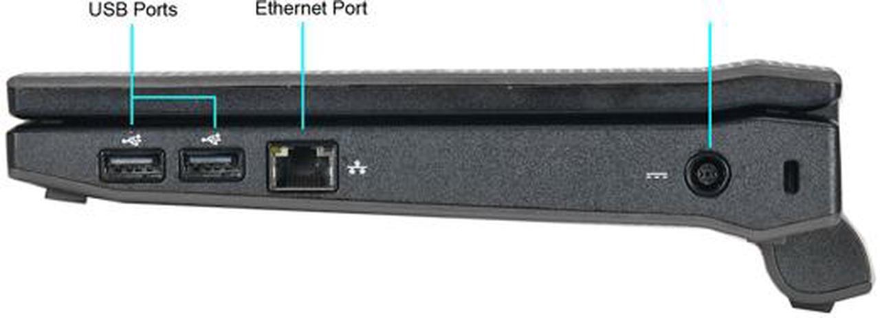 Alt view image 3 of 4 - DELL Laptop Latitude 2100 Intel Atom 1.60 GHz 2 GB Memory 80 GB HDD 10.1" Windows 10 Home 64-Bit