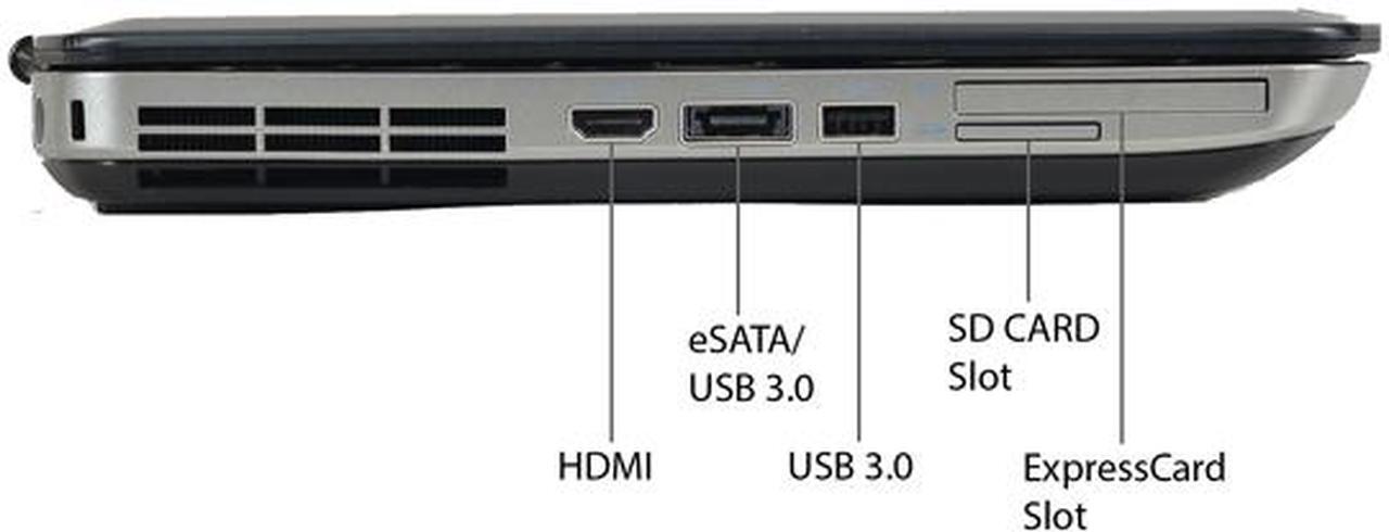 Alt view image 4 of 4 - DELL Latitude E5430 Laptop Intel Core i5 3320M (2.60 GHz) 8 GB Memory 128 GB SSD 14.0" Windows 10 Pro 64-bit Grade A