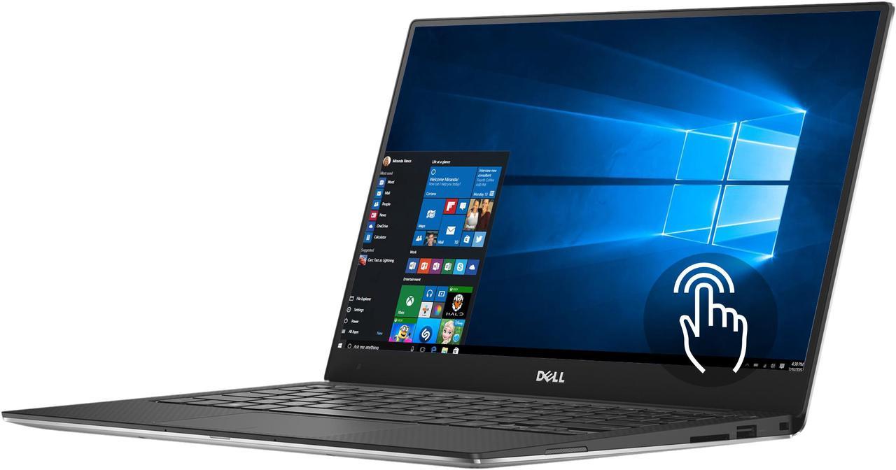 DELL Laptop XPS Intel Core i5-6200U 8GB Memory 256 GB SSD Intel HD Graphics 5500 13.3" Touchscreen Windows 10 Home 64-Bit XPS9350-4007SLV