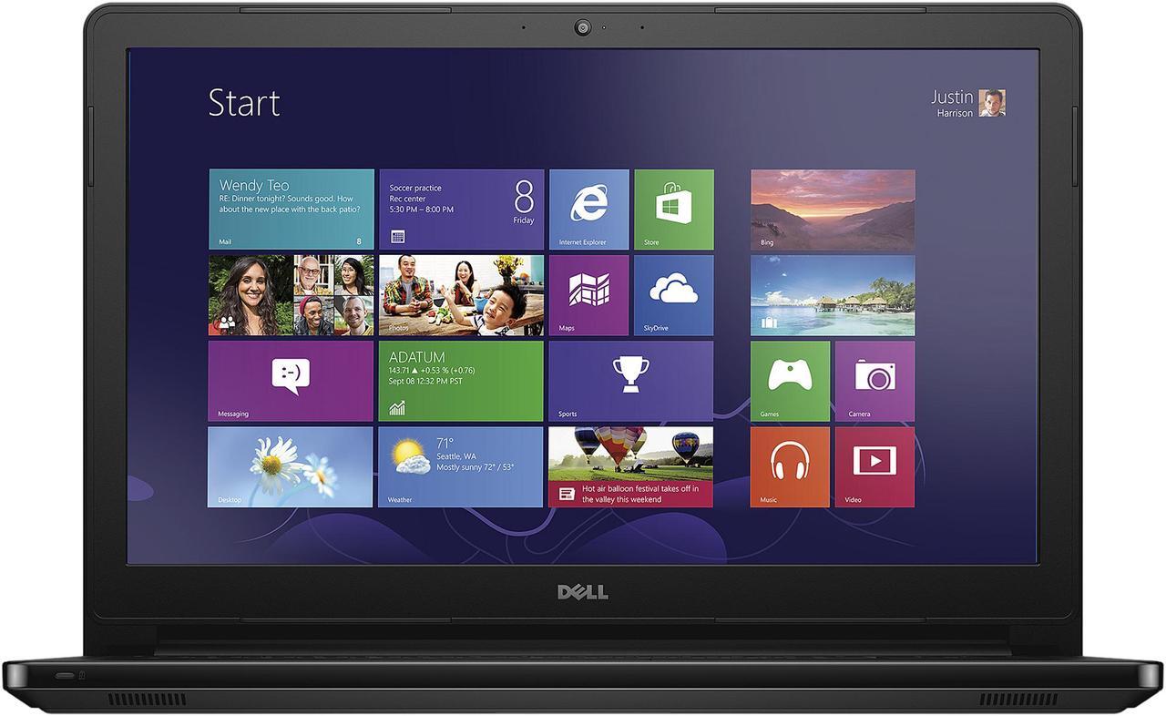 Alt view image 2 of 6 - DELL Laptop Inspiron Intel Celeron N3050 4GB Memory 500GB HDD Intel HD Graphics 15.6" Non-Touch Screen Windows 10 Home 64-Bit i5552-3521BLK