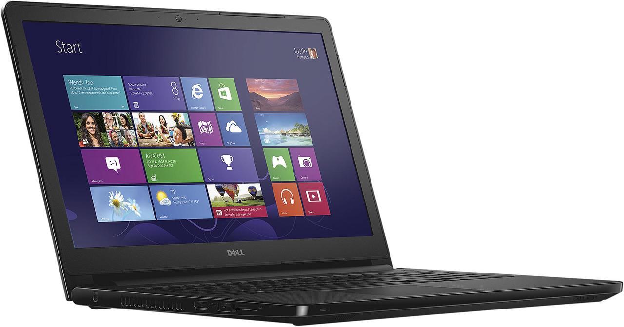Alt view image 3 of 6 - DELL Laptop Inspiron Intel Celeron N3050 4GB Memory 500GB HDD Intel HD Graphics 15.6" Non-Touch Screen Windows 10 Home 64-Bit i5552-3521BLK