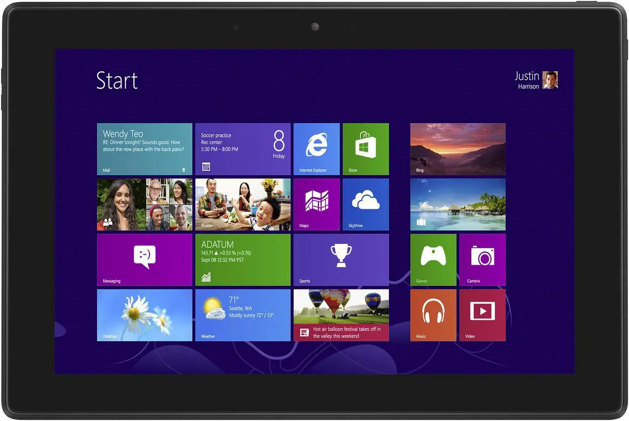 Alt view image 3 of 4 - DELL Venue 10 Pro 5055 v10PRO-3981BLK 2GB Memory 10.1" 1280 x 800 Tablet Windows 8.1 Black