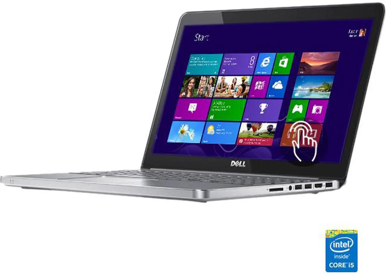 Main image of DELL Laptop Inspiron 15 7000 Intel Core i5-4210U 6GB Memory 1TB HDD Intel HD Graphics 4400 15.6" Touch Screen Windows 8.1 64-Bit i7537T-1122sLV