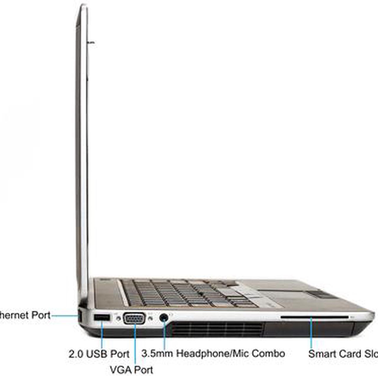 Alt view image 3 of 4 - DELL Laptop Latitude E6420 Intel Core i5 2nd Gen 2520M (2.50 GHz) 8 GB Memory 120 GB SSD Intel HD Graphics 3000 14.0" Windows 10 Pro 64-Bit