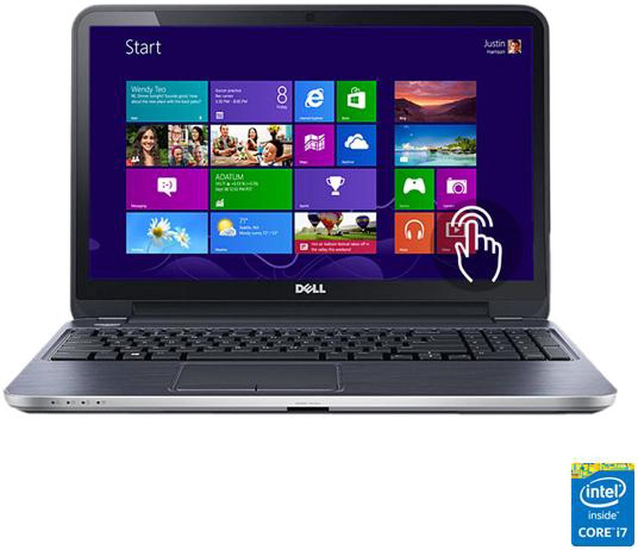 Main image of DELL Laptop Inspiron Intel Core i7-4500U 8GB Memory 1TB HDD Intel HD Graphics 4400 15.6" Touch Screen Windows 8 15R (5537)