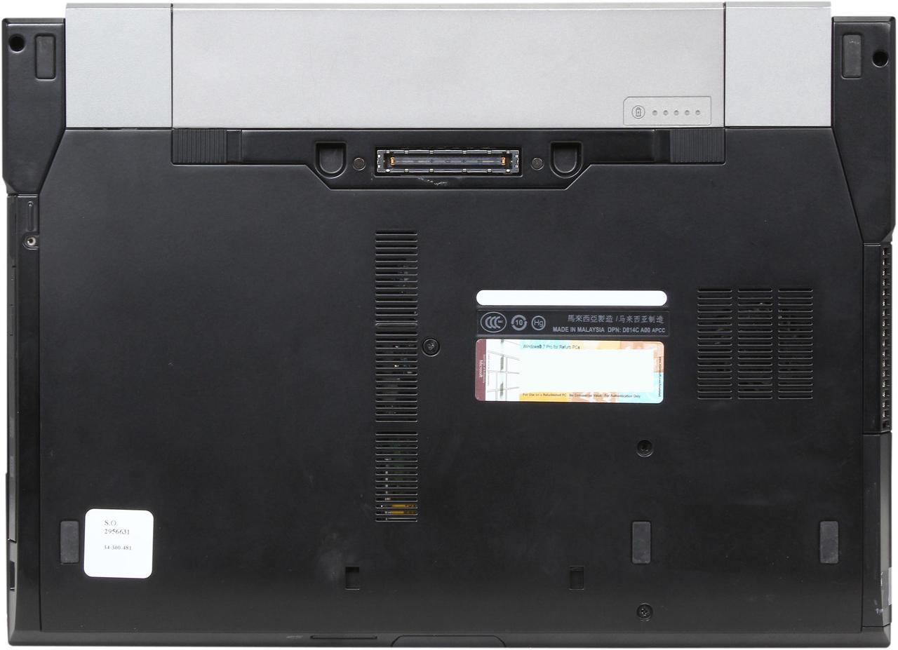 Alt view image 7 of 8 - DELL Laptop Latitude 2.53GHz 2GB Memory 160GB HDD 14.1" Windows 7 Professional E6400